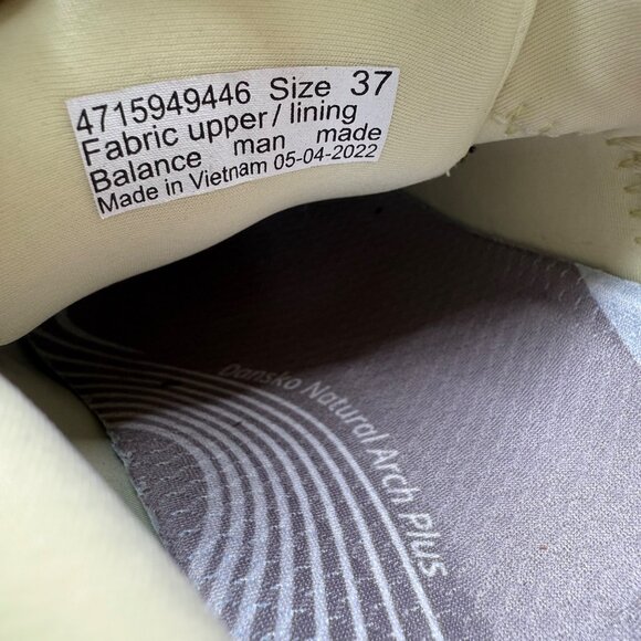 Dansko Makayla Womens Size 6 Gray Waterproof Athletic Sneakers - Picture 4 of 9